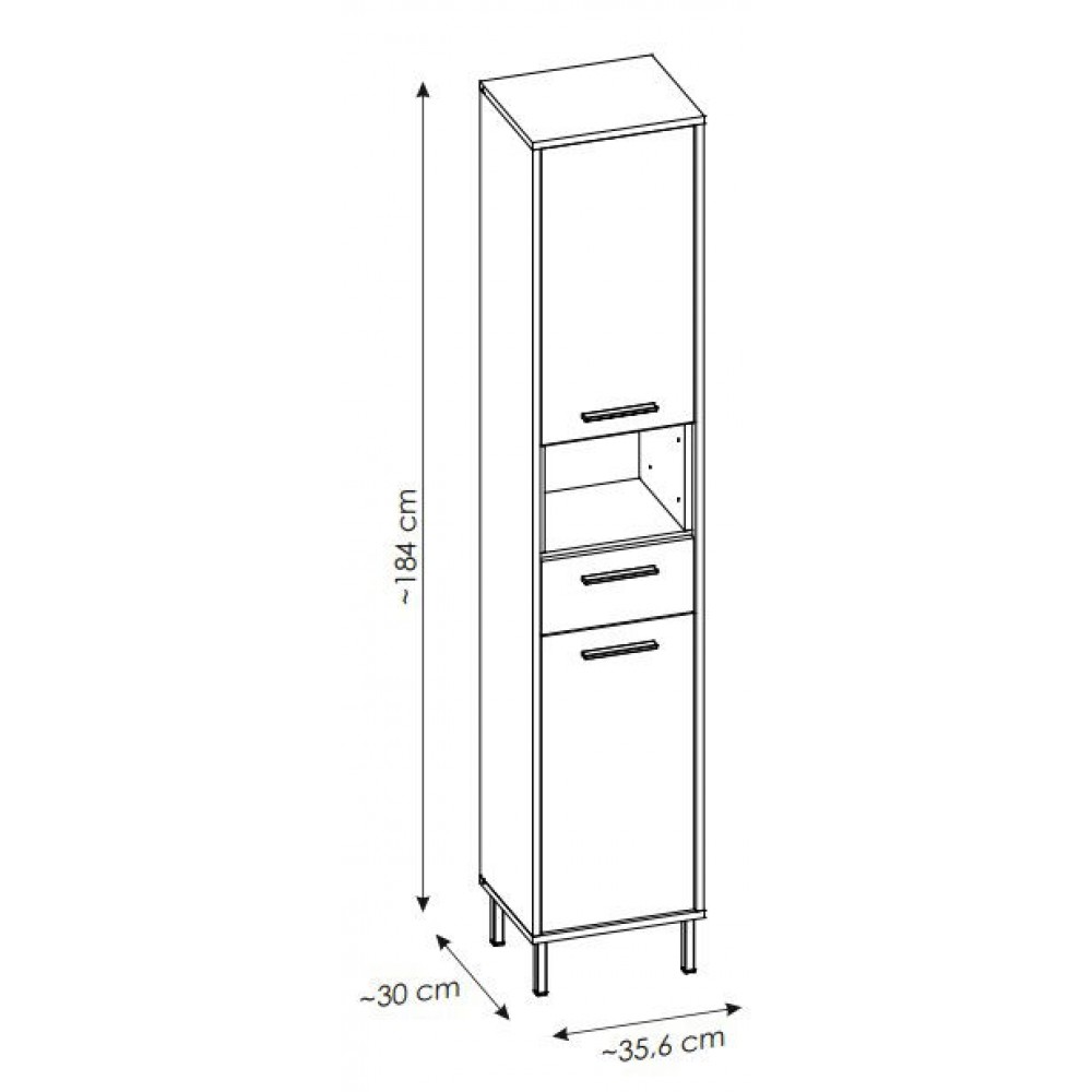 Στήλη μπάνιου Melopi-Μήκος: 35.6 εκ.