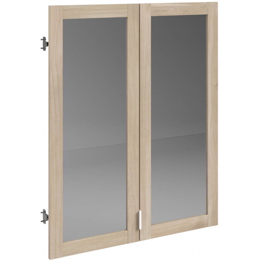 Σετ 2 γυάλινες πόρτες βιβλιοθήκης Orleans 75x2x91.5