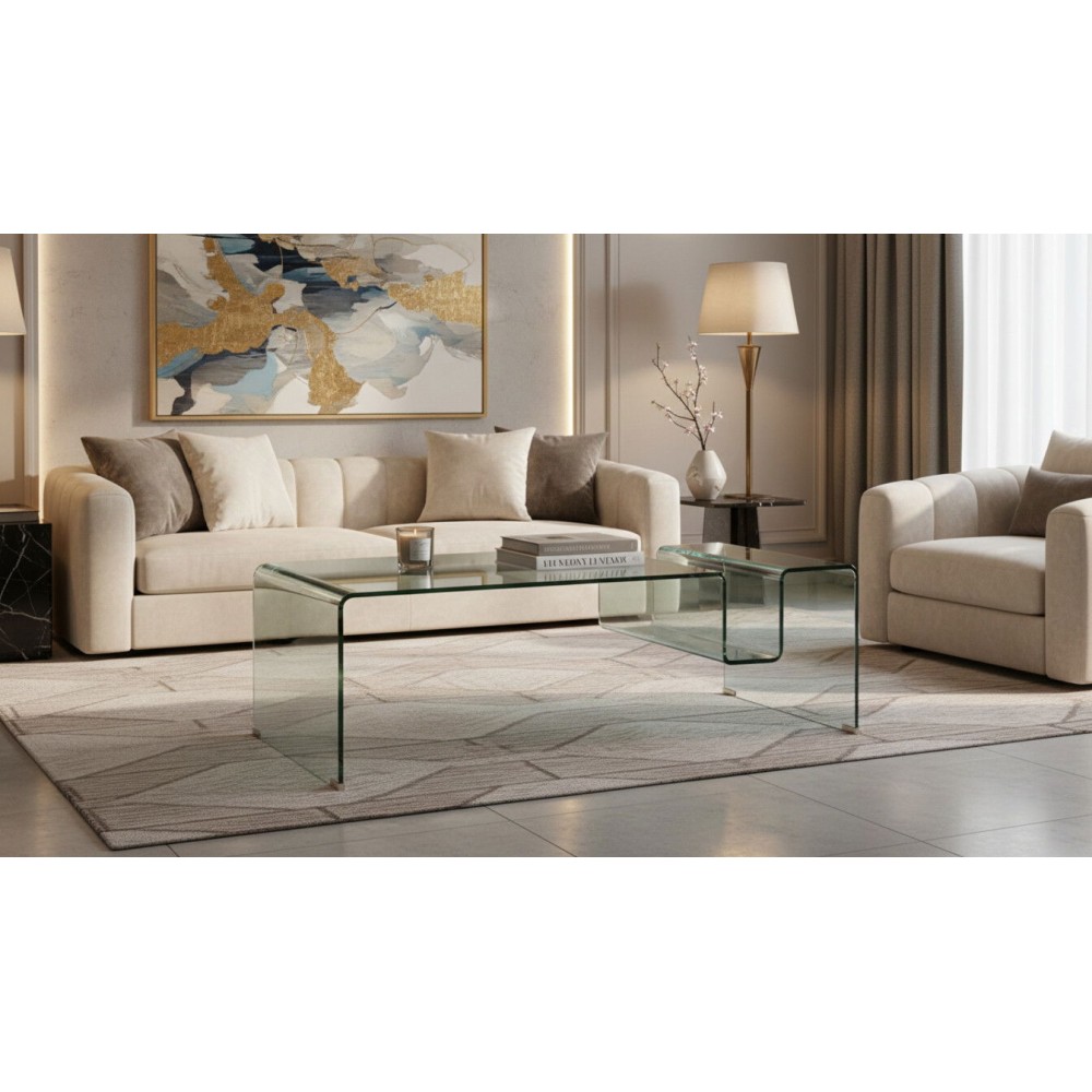 Τραπεζάκι σαλονιού Crystal Flux