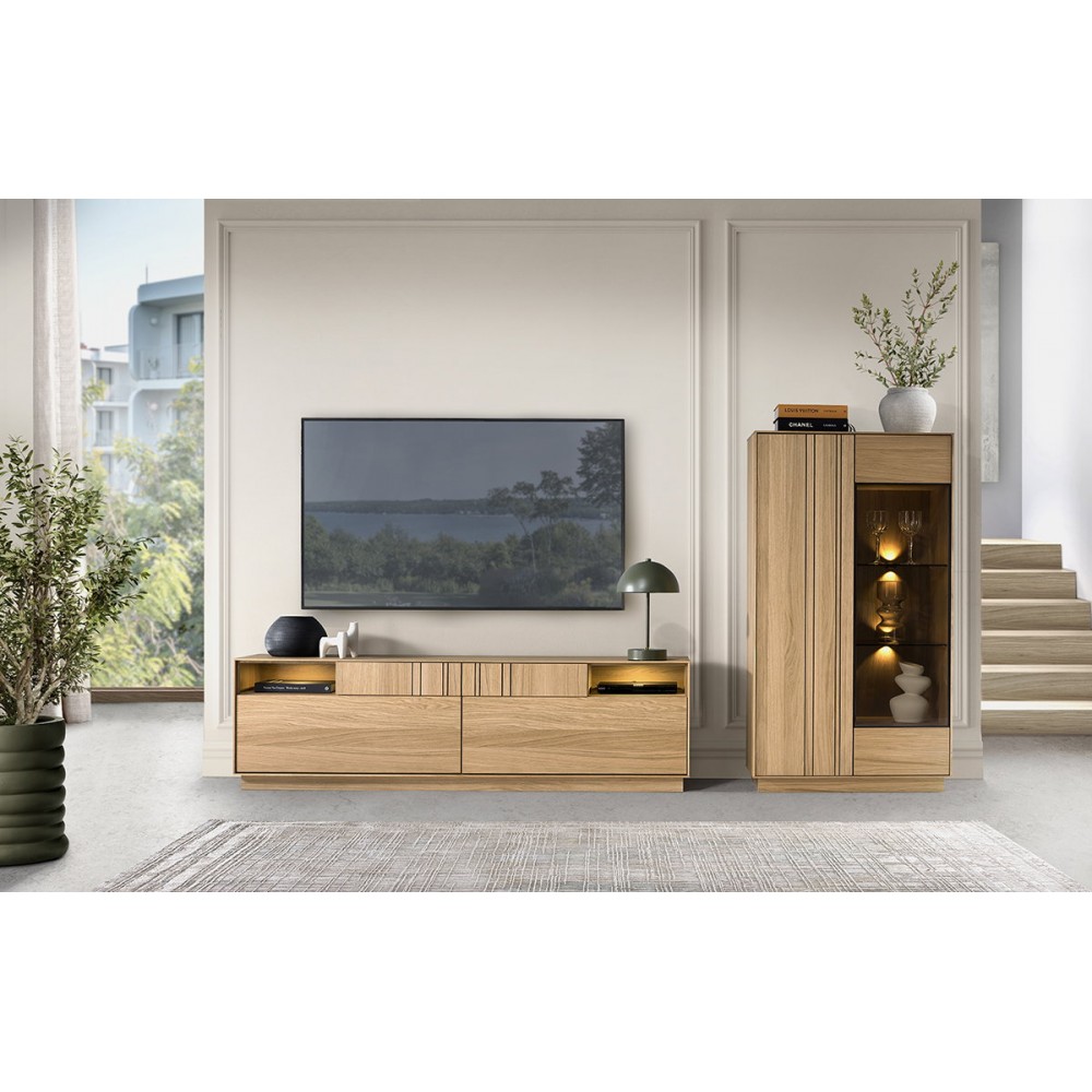 Έπιπλο τηλεόρασης Unirso 180x40x52