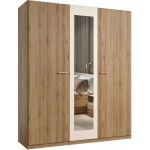 Ντουλάπα Verti με καθρέπτη τρίφυλλη