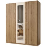 Ντουλάπα Verti με καθρέπτη τρίφυλλη