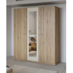 Ντουλάπα Verti με καθρέπτη τρίφυλλη