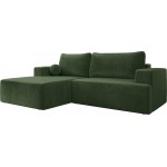 Γωνιακός καναπές Mivo-Prasino-Αριστερή