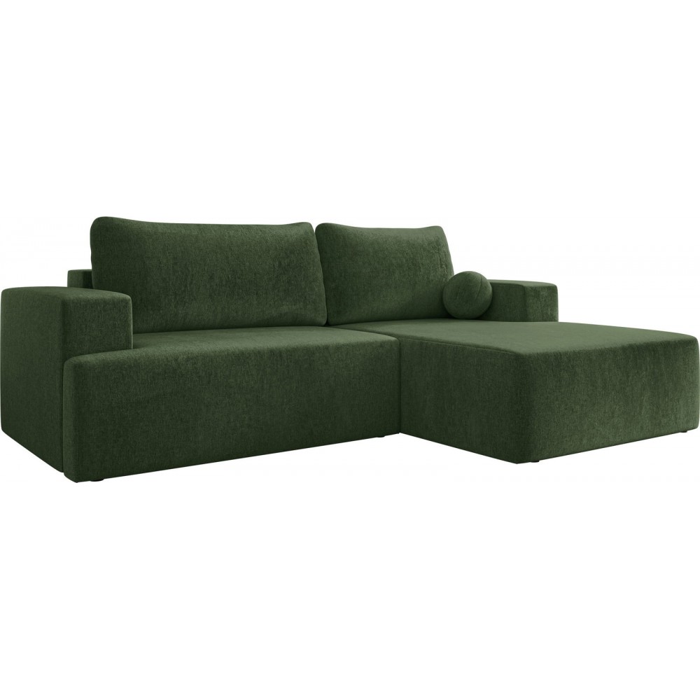Γωνιακός καναπές Mivo-Prasino-Δεξιά