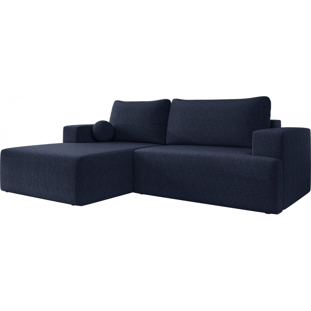 Γωνιακός καναπές Mivo-Mple Skouro-Αριστερή