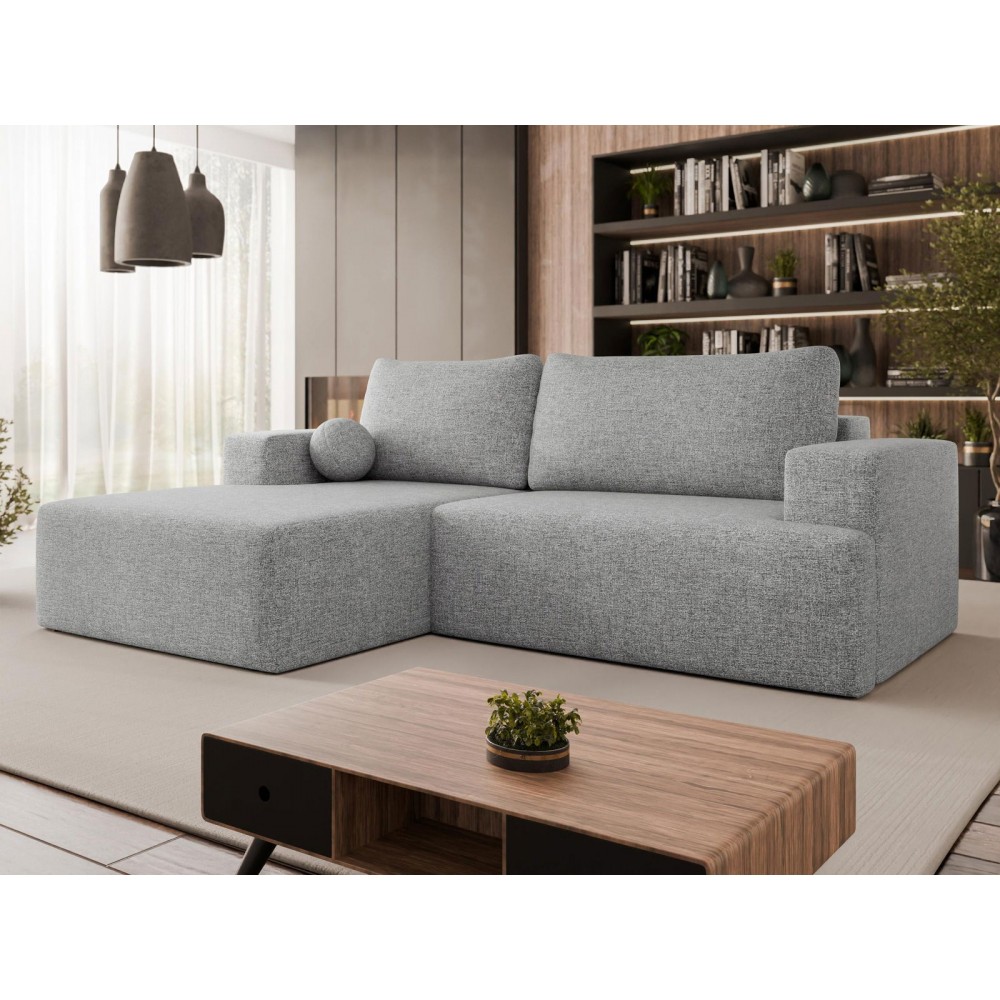 Γωνιακός καναπές Mivo-Gkri-Αριστερή