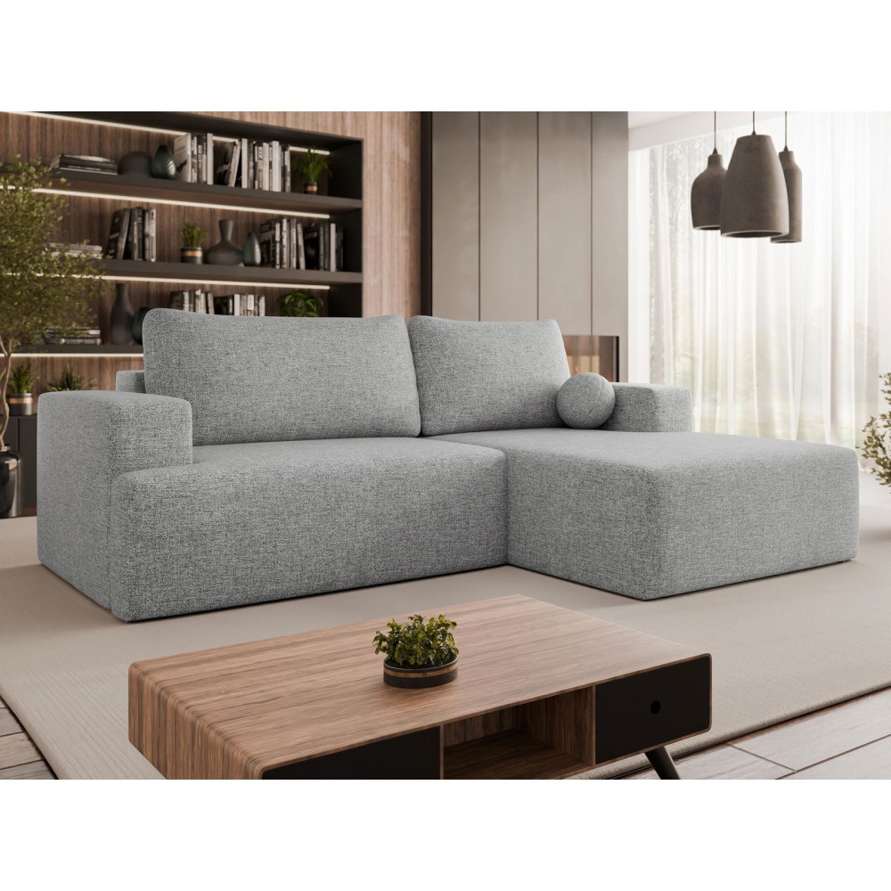 Γωνιακός καναπές Mivo-Gkri-Δεξιά