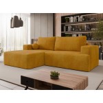Γωνιακός καναπές Mivo-Moustardi-Αριστερή