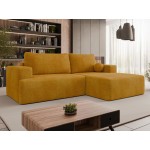 Γωνιακός καναπές Mivo-Moustardi-Δεξιά