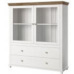 Βιτρίνα Capel mini-Leuko 126x42x138