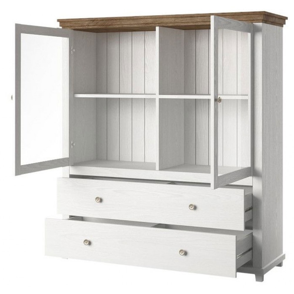 Βιτρίνα Capel mini-Leuko 126x42x138