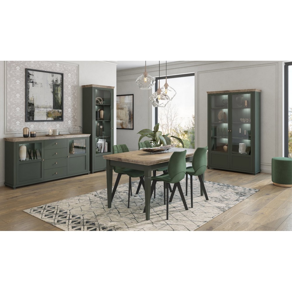Βιτρίνα Capel plus 126x42x200