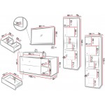 Σετ μπάνιου Kertos III-Beige