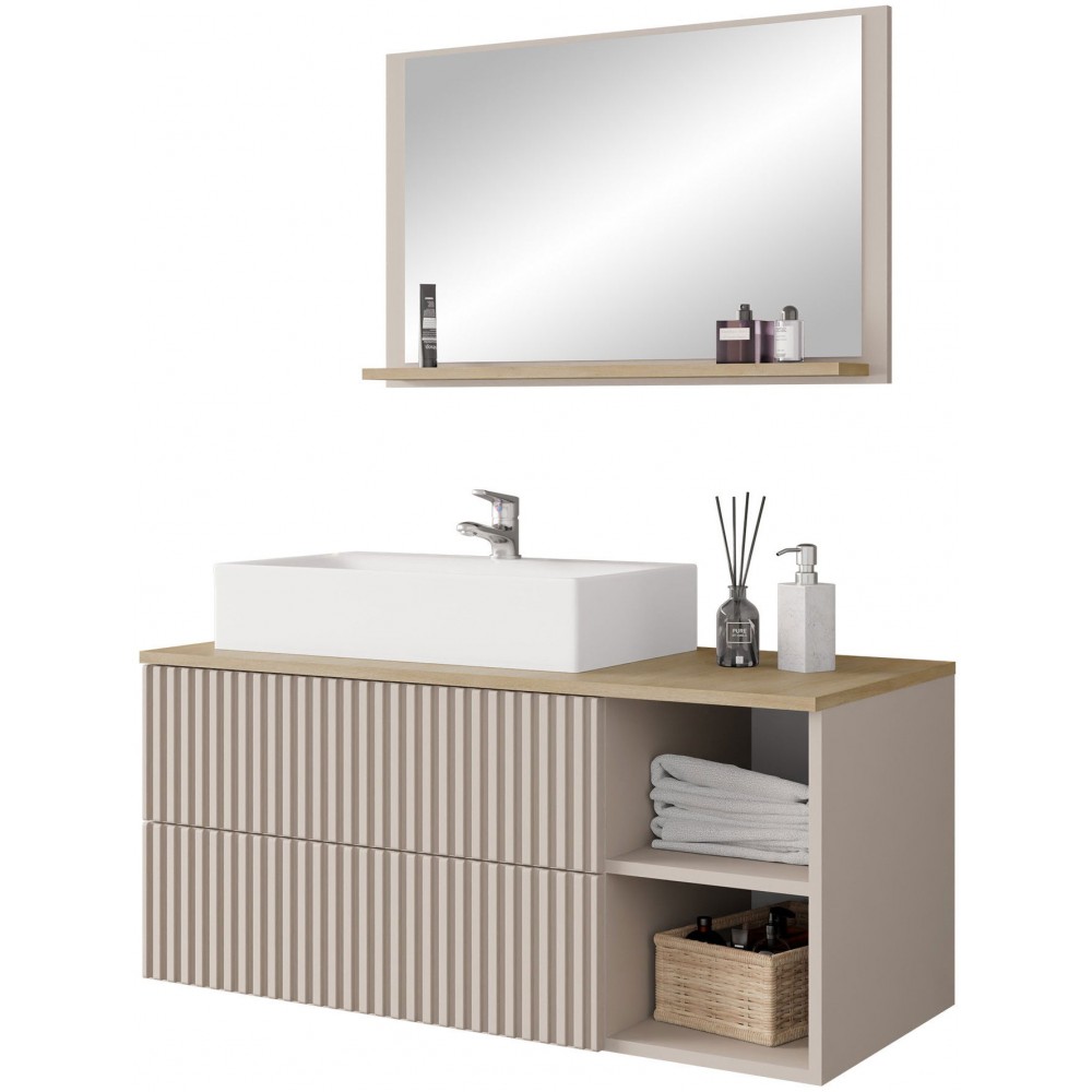 Σετ μπάνιου Kertos Ryfle I-Beige