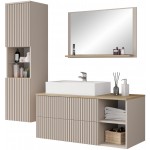 Σετ μπάνιου Kertos Ryfle II-Beige