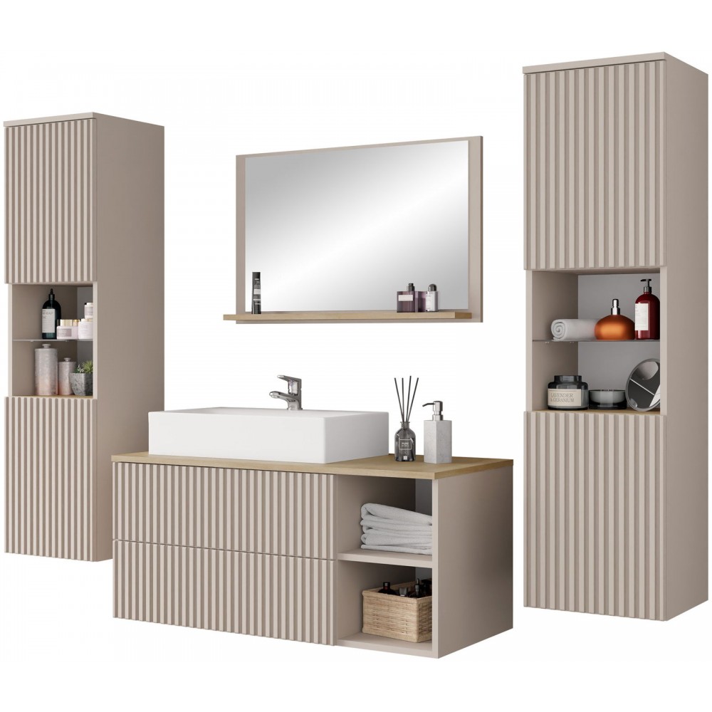 Σετ μπάνιου Kertos Ryfle III-Beige