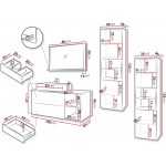 Σετ μπάνιου Kertos Ryfle III-Beige