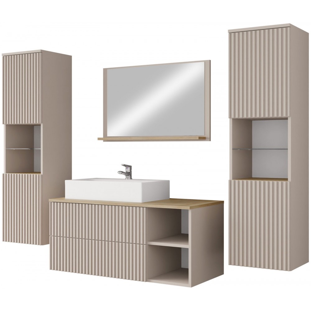 Σετ μπάνιου Kertos Ryfle III-Beige