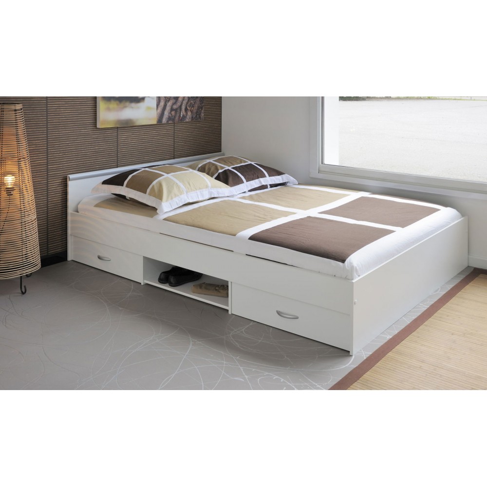 Κρεβάτι Novel-Λευκό-140 x 200