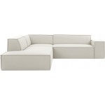 Γωνιακός καναπές Fubu S-Εκρού-Αριστερή