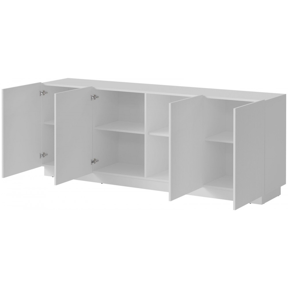 Μπουφές Liverti 200-Λευκό 200x42x78