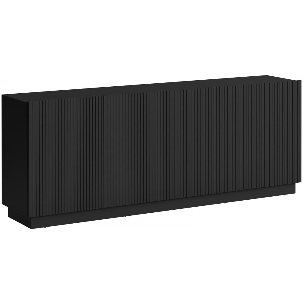 Μπουφές Liverti 200-Μαύρο 200x42x78