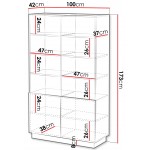 Βιβλιοθήκη Liverti 2D-Λευκό