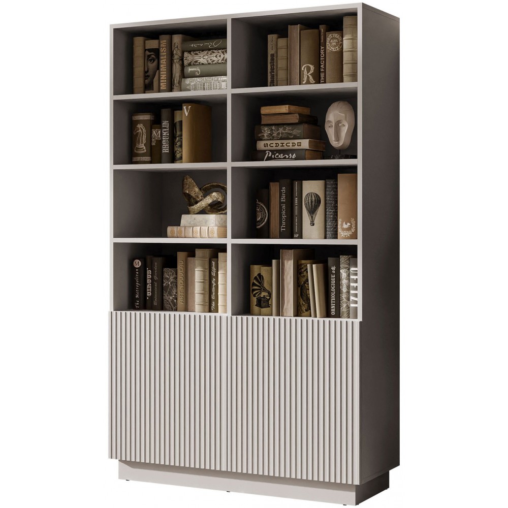 Βιβλιοθήκη Liverti 2D-Λευκό