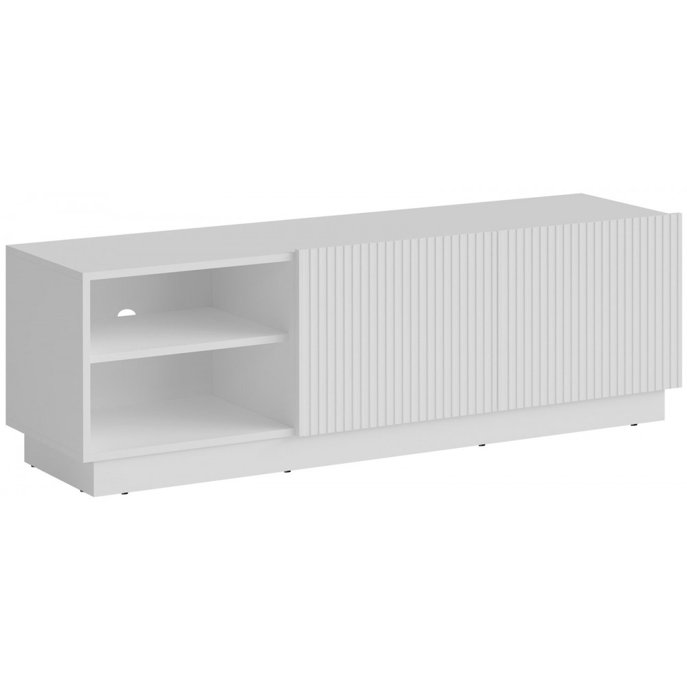 Έπιπλο Τηλεόρασης Liverti 2D-Λευκό 150x42x48