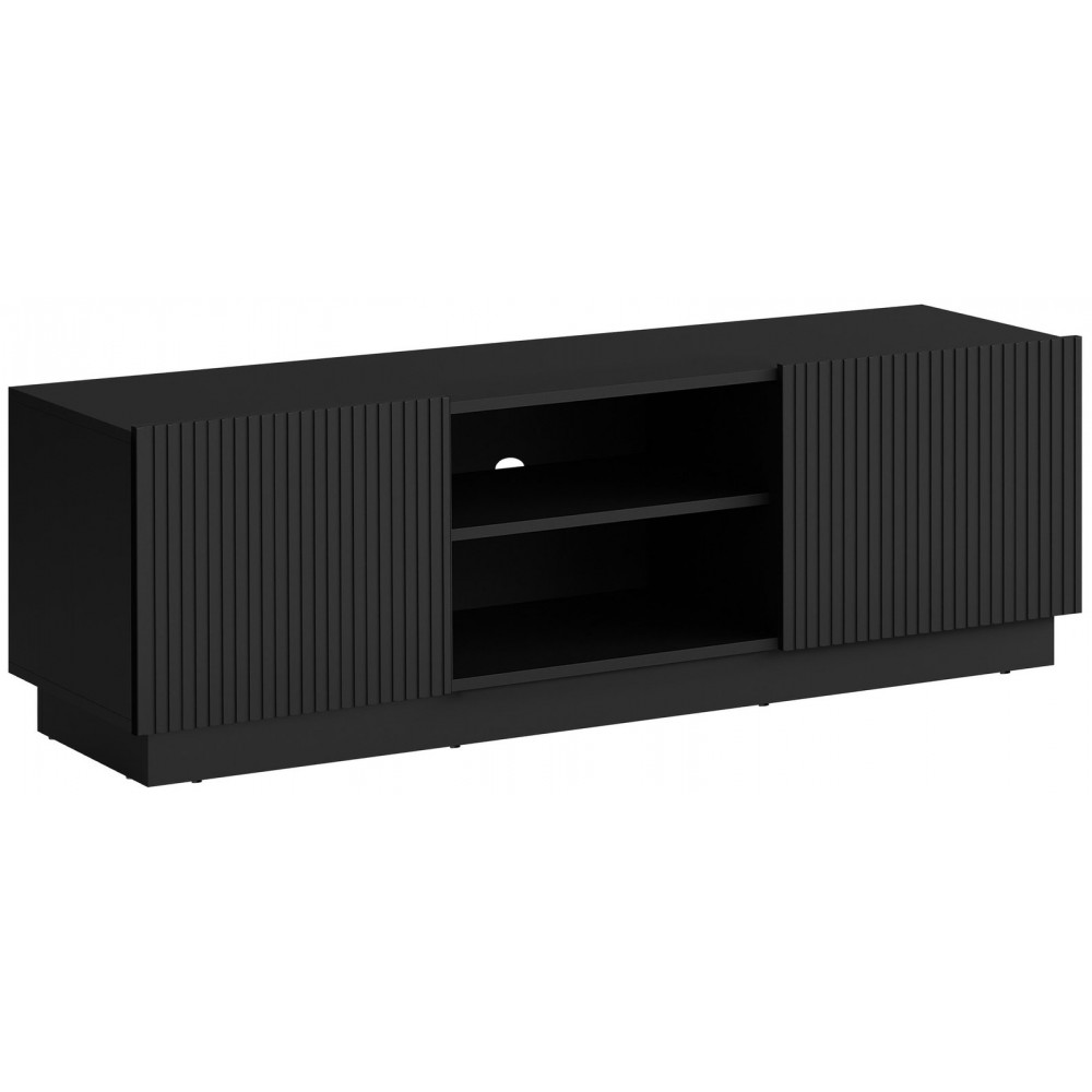 Έπιπλο Τηλεόρασης Liverti 2D-Μαύρο 150x42x48