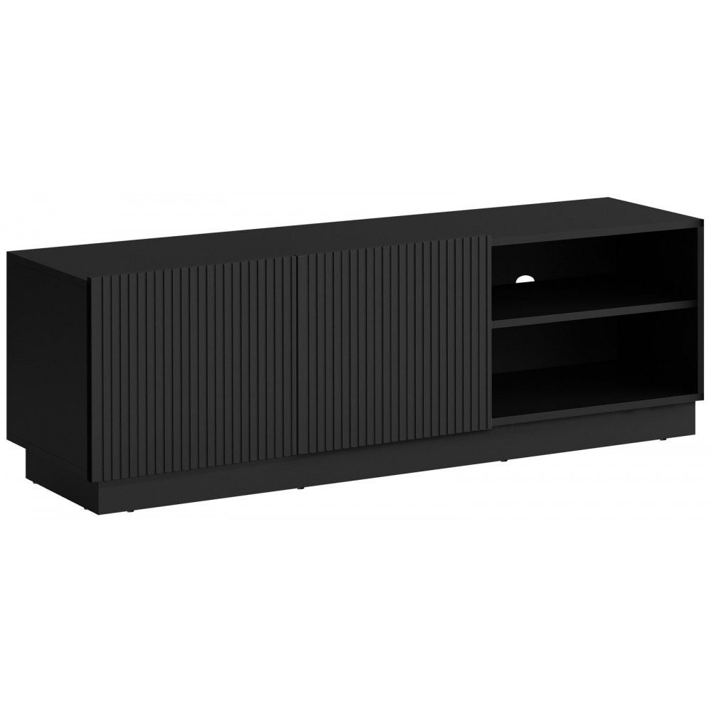 Έπιπλο Τηλεόρασης Liverti 2D-Μαύρο 150x42x48
