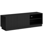 Έπιπλο Τηλεόρασης Liverti 2D-Μαύρο 150x42x48