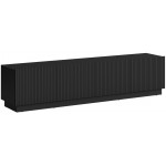 Έπιπλο Τηλεόρασης Liverti 4D-Μαύρο 200x42x48