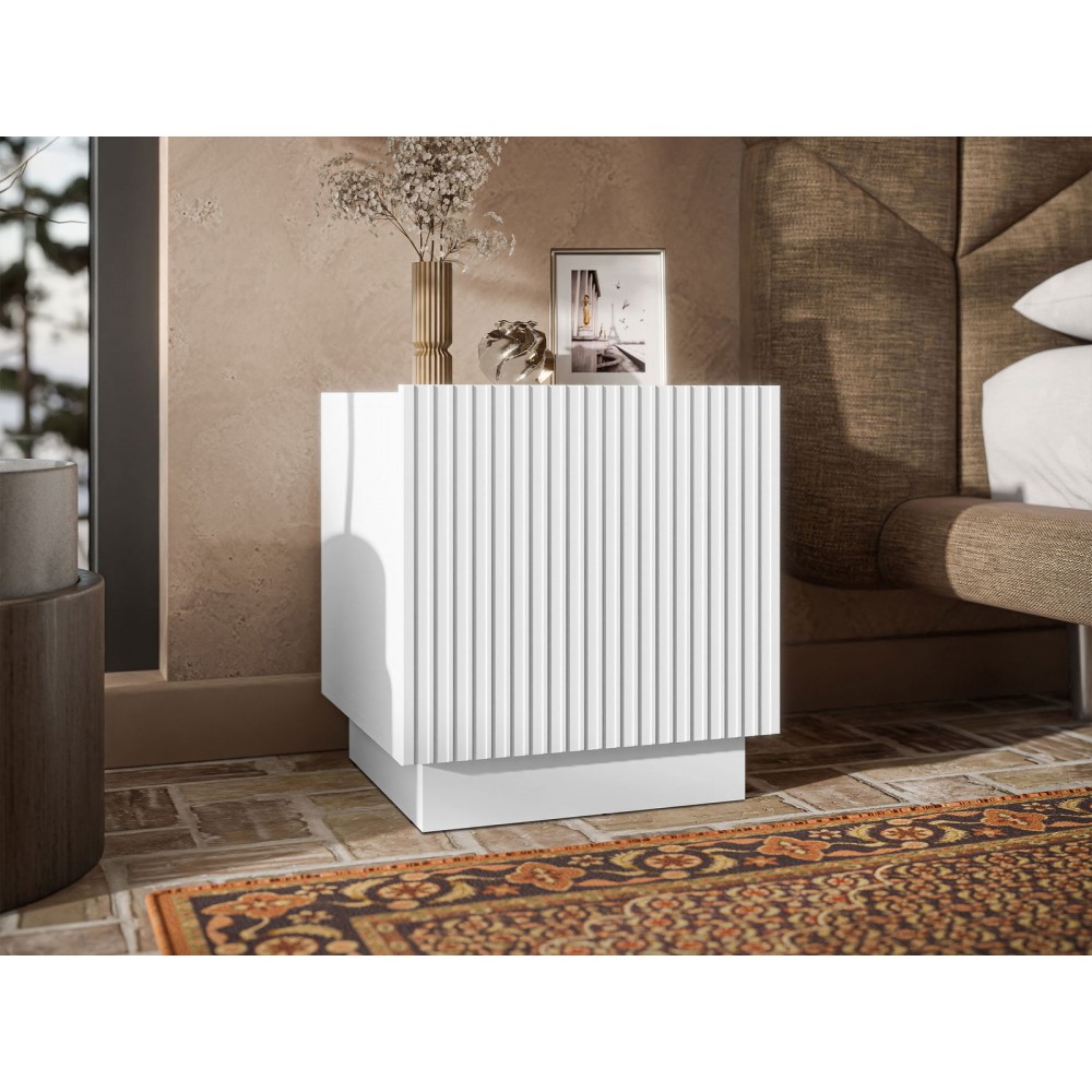 Κομοδίνο Liverti-Λευκό