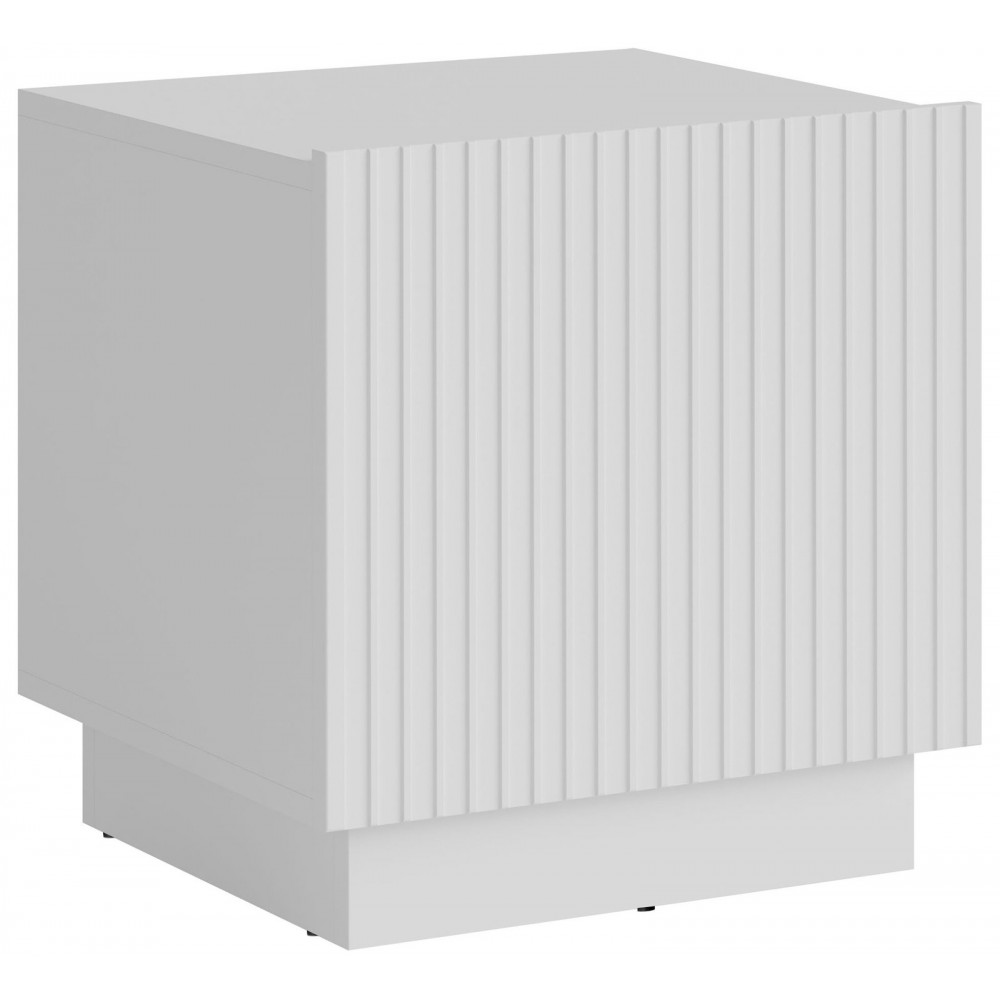 Κομοδίνο Liverti-Λευκό 45x42x47