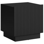 Κομοδίνο Liverti-Μαύρο 45x42x47