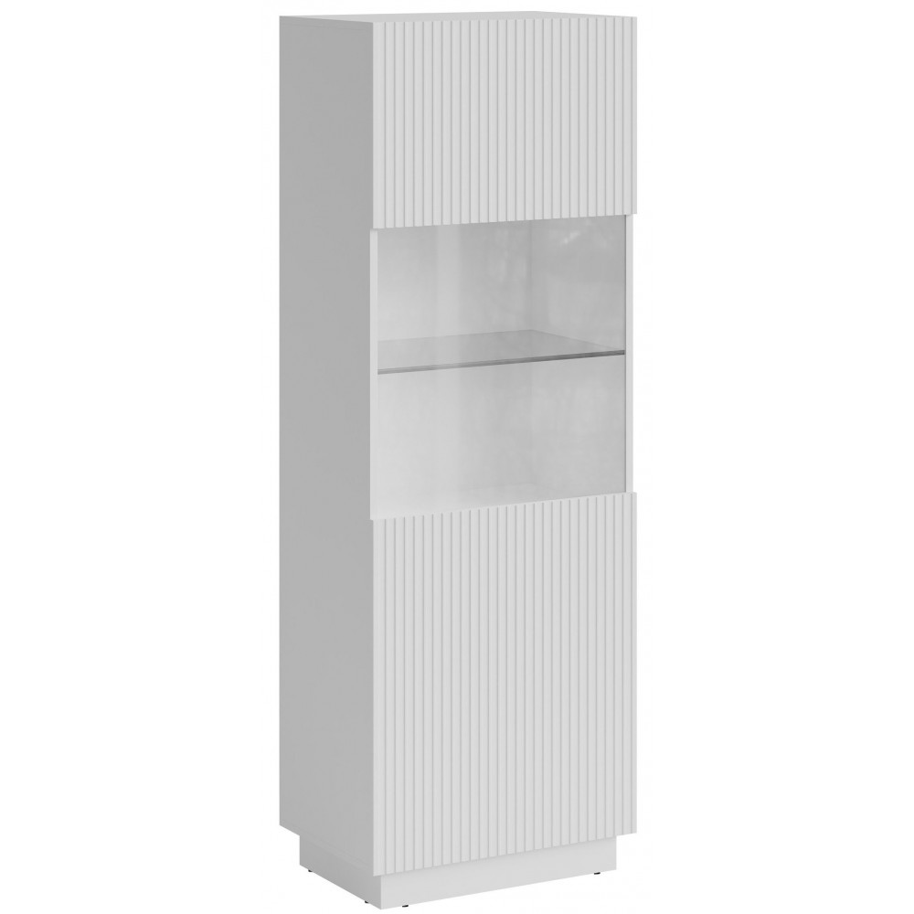 Βιτρίνα Liverti-Λευκό 60x42x178