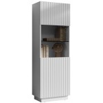 Βιτρίνα Liverti-Λευκό 60x42x178