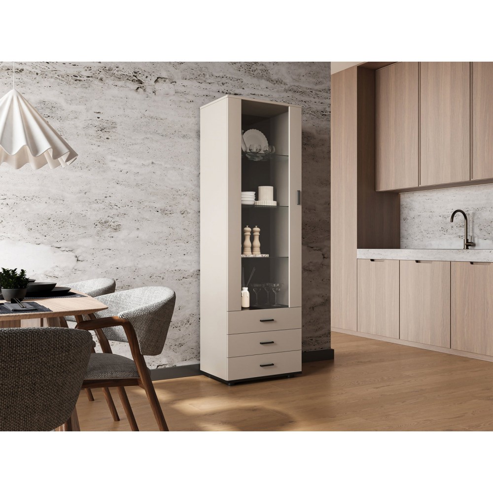 Βιτρίνα Soho-Cashmere 60x41x192