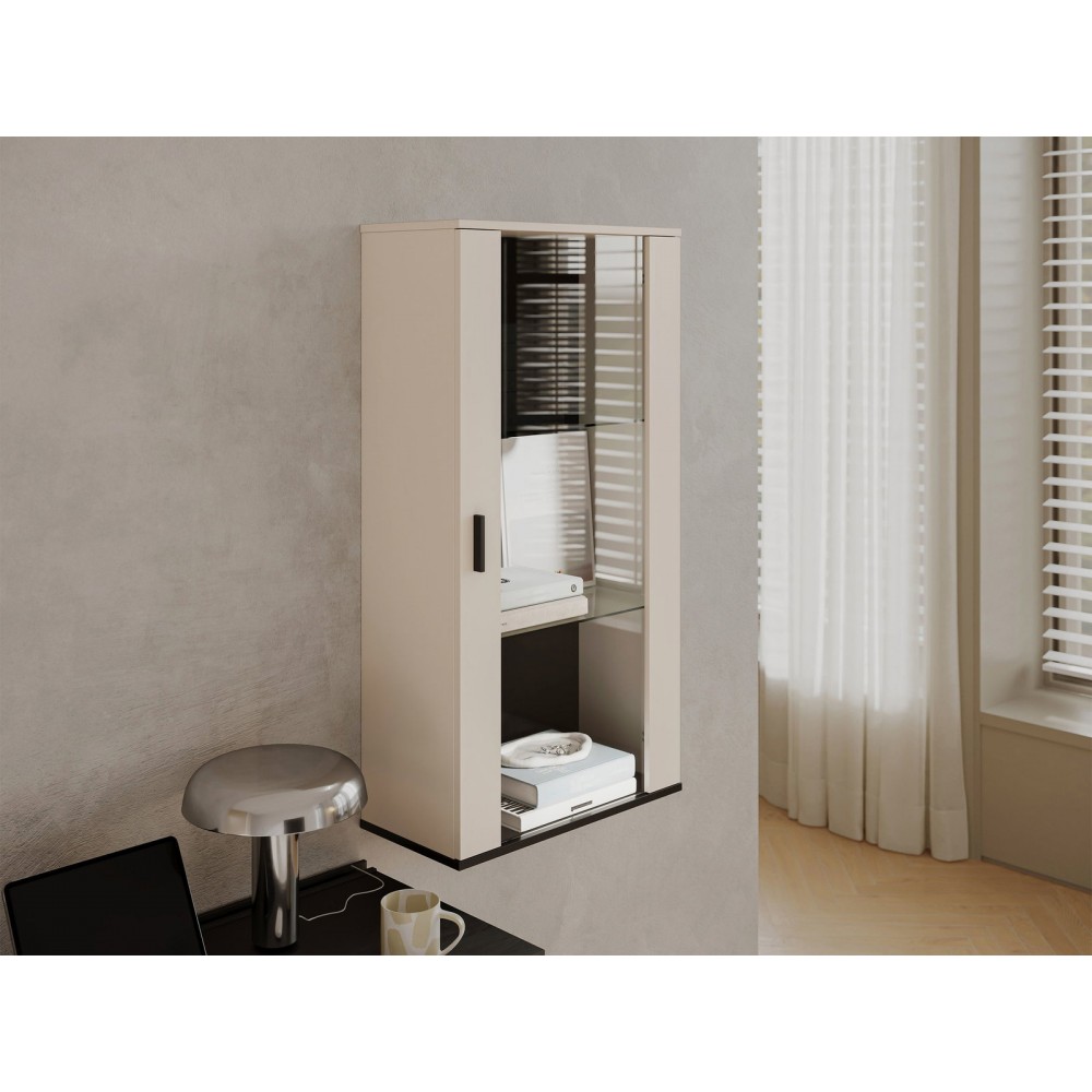 Βιτρίνα Soho Κρεμαστή-Cashmere 60x29x112