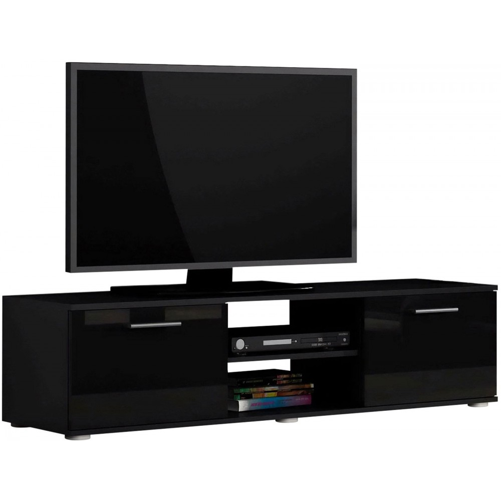 Έπιπλο Τηελόρασης Soho S4-Μαύρο