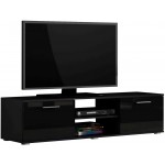 Έπιπλο Τηελόρασης Soho S4-Μαύρο