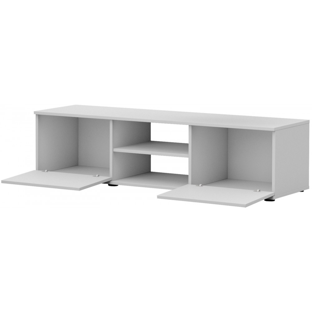 Έπιπλο Τηελόρασης Soho S4-Λευκό 140x43x37