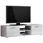 Έπιπλο Τηελόρασης Soho S4-Λευκό 140x43x37