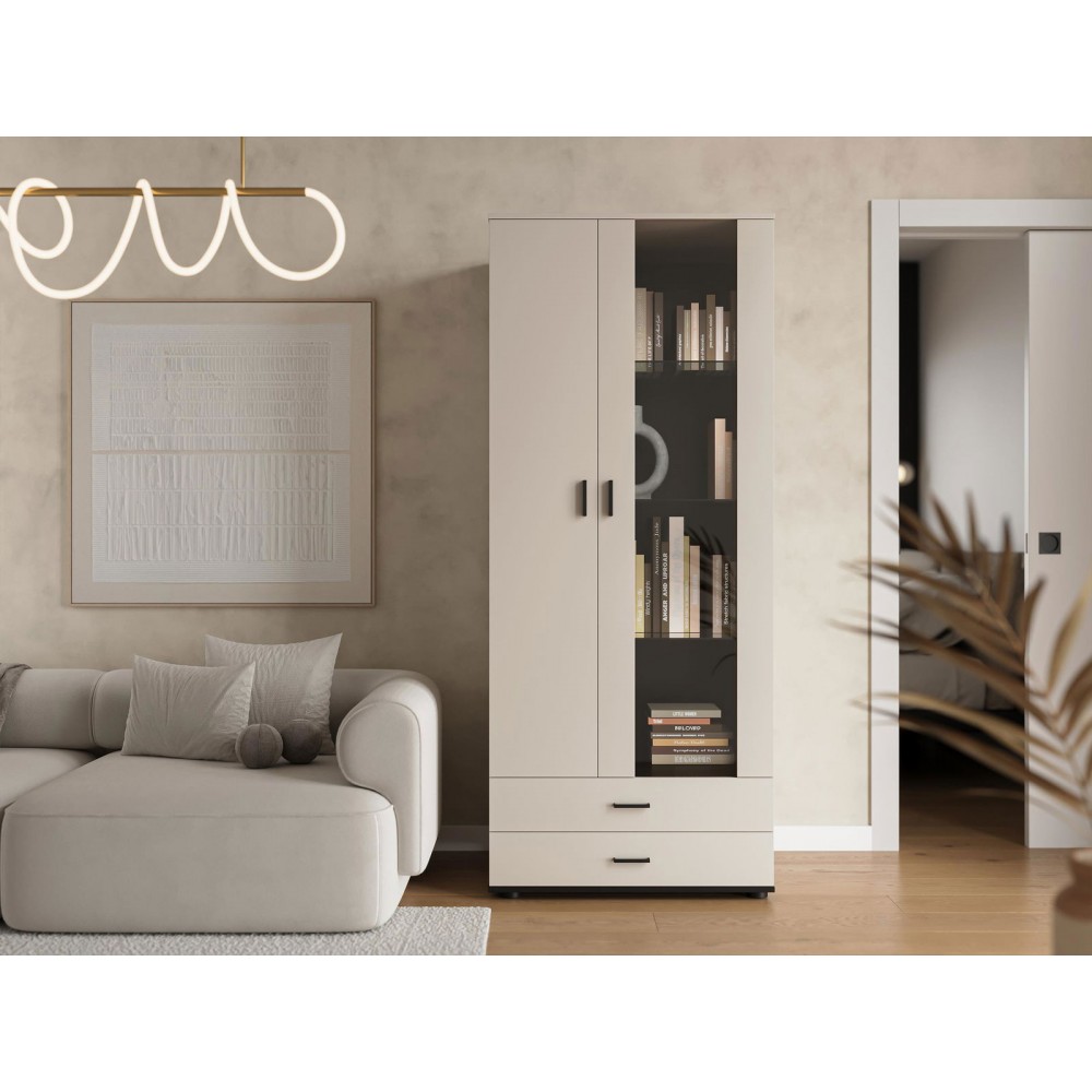 Βιτρίνα Soho 2D-Λευκό