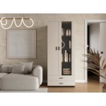 Βιτρίνα Soho 2D-Cashmere 80x41x192