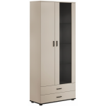 Βιτρίνα Soho 2D-Cashmere 80x41x192