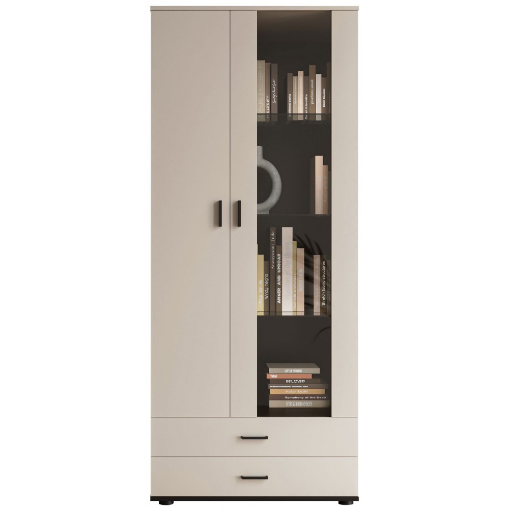 Βιτρίνα Soho 2D-Cashmere 80x41x192