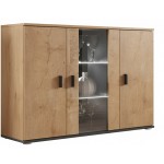 Μπουφές Soho-Lefkas Oak 120x41x80